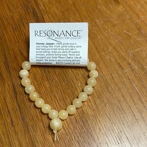 Honey Jasper Beaded Necklace